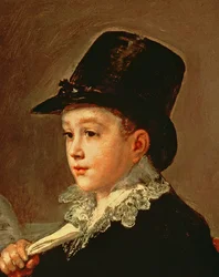 Portrait de Marianito Goya, petit-fils de l